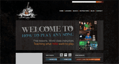 Desktop Screenshot of howtoplayanysong.com